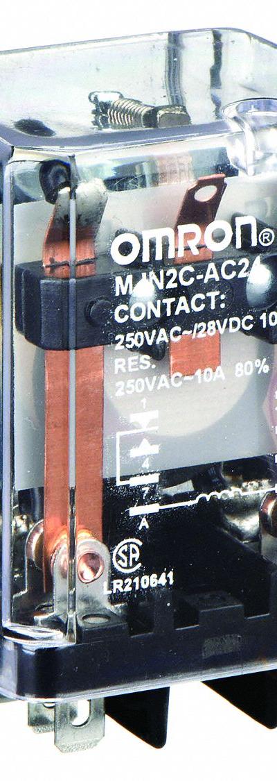 OMRON General Purpose Relay: Socket Mounted - Socket-Mounted Relays