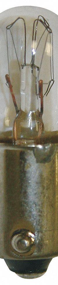 SIEMENS Incandescent Bulb: Incandescent, Miniature Bayonet (BA9s), (T) Tubular, T3-1/4, 52AADN. Key specifications — Light Color: White; Trade Number: 52AADN; Voltage: 24V AC; Brand: SIEMENS; Bulb Shape: T3-1/4.