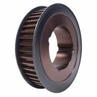 APPROVED VENDOR Timing Belt Pulley: Modified Curvilinear, Bushed, For GT Timing Belt Section (MPN 45-14MX37-3020). Key specifications — Brand: APPROVED VENDOR; Finish: Black Oxide; For Belt Series: Polychain® GT® Carbon™; For Bushing Size: 3020.