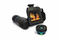 FLIR Gas Imaging Camera: 25° x 19°, SD Card/USB/Wireless, 640 x 480, Digital Display/Sound (MPN FLIR GF77-HR). Key specifications — Focus Method: Auto; Manufacturer Part Number: FLIR GF77-HR; Brand: FLIR; Field of View: 25° x 19°; Intrinsic Safety: Not Specified Intrinsically Safe; Lens Angles Included: 25°; Features_Broad: On-Camera Measurement Tools; Lens Types_ Broad: High-Range Lens.