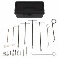 APPROVED VENDOR Packing Seal Extraction & Installation Tools: Packing Extractor Set (MPN ZUSA-CPT-19). Key specifications — Tools Included: (3) Corkscrew Tips; Product Type: Packing Extractor Set; Manufacturer Part Number: ZUSA-CPT-19; Brand: APPROVED VENDOR.