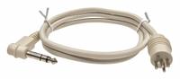 RCA Healthcare TV Jumper Cable: RCA, 5-pin Male Plug to RCA 1/4" Phono Jack, RCAJ-36-145, White. Key specifications — Manufacturer Part Number: RCAJ-36-145; Brand: RCA; Color: White; Features: Converts From 5-Pin Male Plug; For Use With: RCA J Model Televisions; Includes: Cable; Product Type: Healthcare TV Jumper Cable; Compatible With_Broad: RCA.
