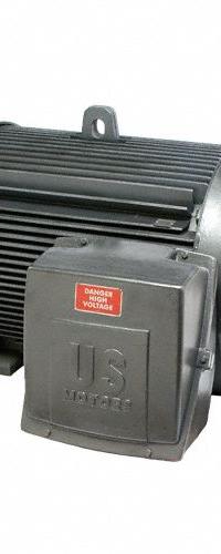 U.S. MOTORS General Purpose Motor: Rigid Base Mount, Totally Enclosed Fan Cooled, 450 hp, 3,570 RPM (MPN C450P1WS). Key specifications — Brand: U.S. MOTORS; Nameplate Voltage @ 60 Hz: 2,300/4,000V AC; Full Load Current @ 60 Hz: 98.0/57.0 A; Nameplate RPM @ 60 Hz: 3,570 RPM; Motor Enclosure: TEFC.