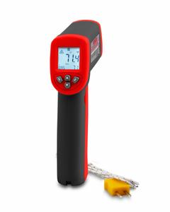 TRIPLETT Infrared Thermometer: IRT227, Avg/Difference/Max Temp/Min Temp, Adj @ 0.05 to 1.00, NFC. Key specifications — Features: Built-In Laser Identifies the Measurement Area; Testing Functions: Minimum Temperature; Temperature Alerts: High Temperature; Standards: CE; Resolution °F: 0.1°F; Manufacturer Part Number: IRT227; Mounting Style - NEW: Handheld Only; Intrinsic Safety - NEW: Not Specified Intrinsically Safe.