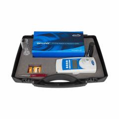 CHEMETRICS Water Quality Test Kit: Peracetic Acid, 0 to 5 ppm, 30 Tests (MPN I-2020). Key specifications — Includes: Light Shield; Range: 0 to 5 ppm; Sensitivity: ≤0.10 ppm at 0 ppm±0.12 ppm at 0.40 ppm±0.25 ppm at 1.25 ppm±0.38 ppm at 3.75 ppm; Test Parameters: Peracetic Acid.
