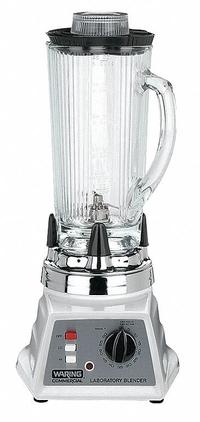 WARING COMMERCIAL Lab Blender: Benchtop, 21,500 RPM to 24,500 RPM, 0.7 hp Horsepower, Std Plug, 1 L (MPN 7010HG). Key specifications — Brand: WARING COMMERCIAL; Mounting Type: Benchtop; Includes: Glass Container.