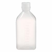 NALGENE Graduated Bottle: 1 L, 32 fl oz, PPCO, Natural, 38-430 mm Screw Closure Size, Square (MPN 2016-1000). Key specifications — Body Color: Natural; Brand: NALGENE; Closure Included: Yes; Graduated: Yes; Closure Attached: Attached.