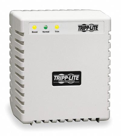 TRIPP LITE Power Conditioner: Single Phase, 600 VA Power Rating - Apparent, 600 W Output Watts - Small Tower Power Conditioners