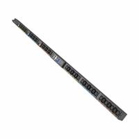 EATON TRIPP LITE PDU: Three-Phase, 120/208V AC, 42 Outlets, (18) C39/(24) C13, Metered, 0 RU (MPN EVMA2130X). Key specifications — attr928758: NEMA L21-30P; attr928730: EATON TRIPP LITE; attr1314318: Three-Phase; attr928747: 120/208V AC; attr928761: (18) C39; attr928752: Vertical Rack; attr982487: Front or Side.
