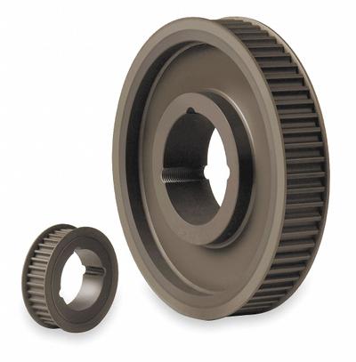 CONTINENTAL Sprocket: Curvilinear, Bushed, For 37 mm Belt Wd, 30 Teeth, 14 mm Pitch - GT Section Taper Lock Bushed Timing Pulleys