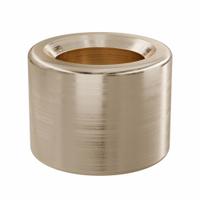Sleeve Bearing: Bronze, SAE 841, 5/8 in Bore, 1 in OD, 3/4 in Lg, 50,000 lb/sq in-fpm Max PV, 5 PK (MPN AA1011-12B). Key specifications — System of Measurement: Inch; Material Grade: SAE 841; Brand: OILITE.
