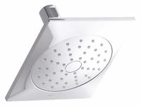 KOHLER Fixed Showerhead: LOURE, 1.75 gpm Fixed Showerhead Flow Rate, Metal, Polished Chrome Finish (MPN 45215-G-CP). Key specifications — Series: LOURE.