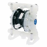 GRACO Diaphragm Pump: Polypropylene Body, 1/2 in, NPT Connection, 15 gpm, Santoprene Diaphragm (MPN D52966). Key specifications — Brand: GRACO; Seat Material: PP; Check Valve Material: Santoprene.