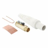 Single Pole Inline: Female, White, 600V AC/600V DC, 400 A, Double Set Screw Termination, 16 Series (MPN 16D33-UW). Key specifications — Gender: Female; Series: 16; Brand: LEVITON.