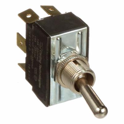 CARLING TECHNOLOGIES Toggle Switch: 3 Position, 6 Connections, DPDT - Panel-Mount Toggle Switches