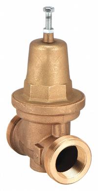 APOLLO Water Pressure Reducing Valve: NPT x NPT, 1 1/4 in Pipe Size, Bronze, 25 psig to 75 psig (MPN 36LF20601). Key specifications — Brand: APOLLO; Low-Lead Compliance: Low-Lead Compliant.