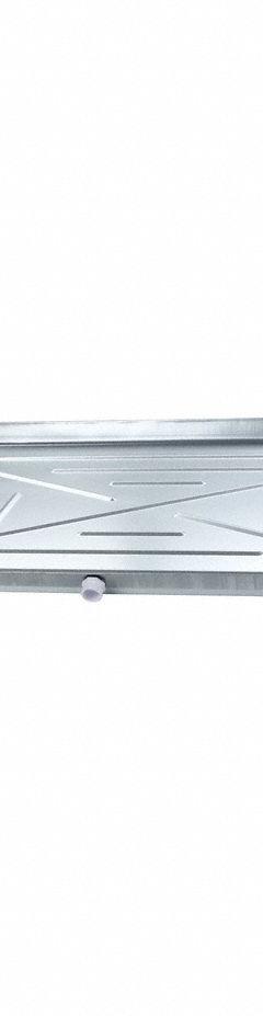DIVERSITECH Condensate Drain Pan: 51 5/16 in L x 31 3/8 in W x 2 3/16 in D, 3/4 in PVC Discharge (MPN 6-M3050). Key specifications — Brand: DIVERSITECH; Color: Silver.