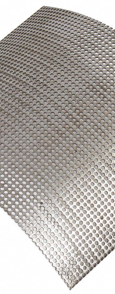 HUMBOLDT Soil Grinder Stainless Plate: No. 35 Perforated - Soil Grinder Accessories