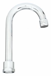 ADVANCE TABCO Spout: Spout, Gooseneck, Swivel Spout, Brass, Chrome, 1 gpm Flow Rate, Aerated (MPN K-59SP). Key specifications — Product Type: Spout; Spout Style: Swivel; Body Material: Brass; Brand: ADVANCE TABCO.