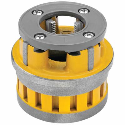 DEWALT Manual Threader Die Head: 12R, For 1 in Pipe, NPT, High Speed Steel - Die Heads for Handheld Pipe Threaders