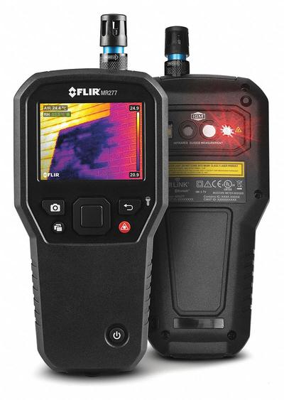 FLIR Moisture Meter: Digital, TFT LCD, Pin/Pinless, Extended Pin/Flat Pinless - Pin/Pinless Moisture Meters