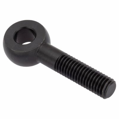 AMPG Fixed Rod End: Steel, Black Oxide, 45 mm Hole Center-to-End Lg, Right Hand - Steel Male Threaded Fixed Rod Ends