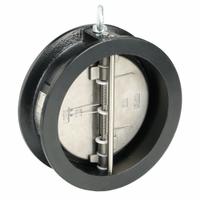 KECKLEY Check Valve: Double Disc, Inline Valve Body, 12 in Pipe Size, Wafer, Cast Iron, Wafer, Wafer (MPN DD1F-CI-34136-912). Key specifications — Brand: KECKLEY.