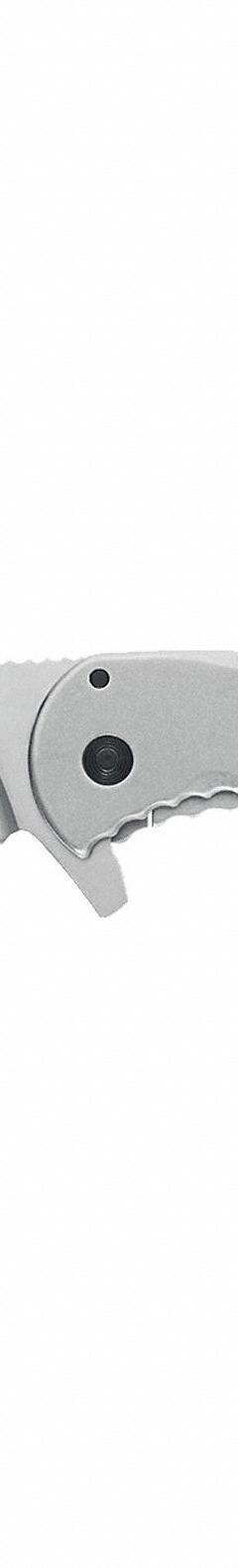 SOG Folding Utility Knife: 3 1/2 in Blade Lg, 4 1/2 in Closed Lg, 8 in Overall Lg, Stainless Steel (MPN 14-41-02-42). Key specifications — attr307537: Stainless Steel; attr307538: Yes; attr324882: SOG.