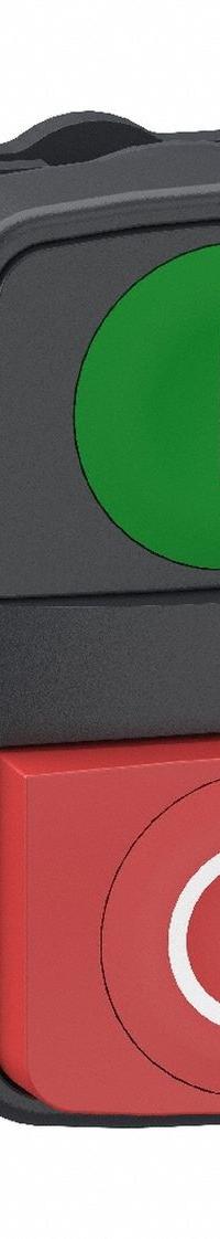 SCHNEIDER ELECTRIC Multihead Operator: Non-Illuminated, 2 Button, Flush Profile, 22 mm Mounting Size (MPN XB5AL734155). Key specifications — attr211308: SCHNEIDER; attr1026606: Momentary/Momentary; attr1026618: I; attr1026638: XB5; attr1063632: Non-Metallic.
