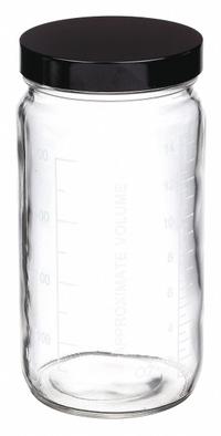 KIMBLE Storage Bottle: 500 mL, Closure Material: Phenolic – Closure Liner Material: Pulp/Vinyl Cap (MPN 5811670V-21). Key specifications — Brand: KIMBLE; Graduated: Yes; Pre-Cleaned: None; Body Color: Colorless; Screw Closure Size: 70-400 mm.