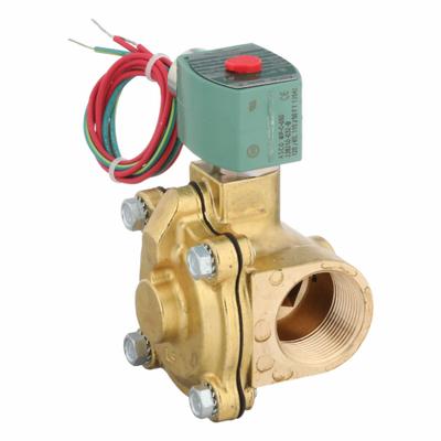 REDHAT Solenoid Valve: 2-Way, Normally Closed, 1 1/4 in Pipe Size, 110V AC/120V AC - 2-Way/2-Position, Normally Closed Solenoid Valves