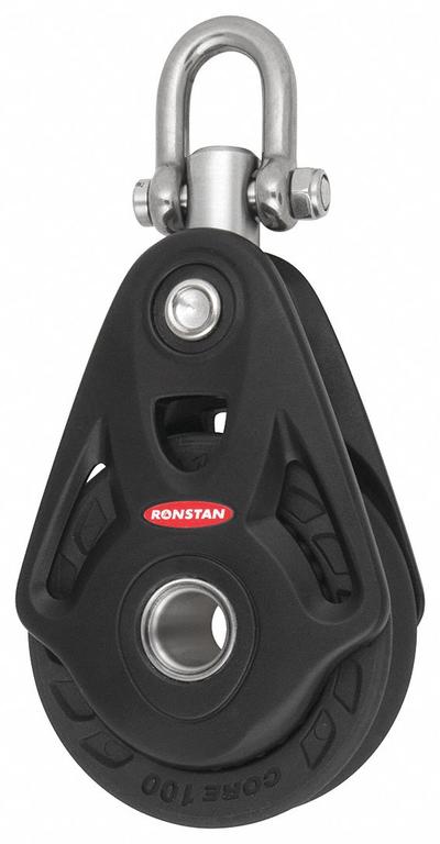 APPROVED VENDOR Pulley Block: Swivel, Pulling, 7,150 lb Working Load Limit, Fibrous Rope - Shackle-Attached Snatch Blocks