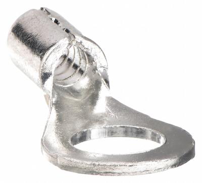 3M Ring Terminal: Bare, #10 Stud Size, 12 AWG to 10 AWG Wire Sizes, 600 V - Non-Insulated Ring Terminals