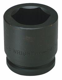 WRIGHT TOOL Impact Socket: 1 1/2 in Drive Size, SAE, 3 1/8 in Socket Size, 6-Point, Std, Black Oxide (MPN 84850). Key specifications — attr1215501: WRIGHT TOOL; attr1215515: Black Oxide; attr1215518: 3-1/8 in.