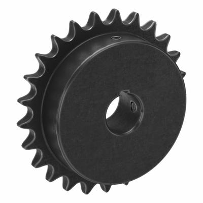 TRITAN Sprocket: 40, For 1/2 in Chain Pitch, 7/8 in Bore Dia, 25 Teeth, 3.989 in Pitch Dia - Size 40 Fixed-Bore Roller Chain Sprockets