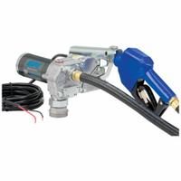 GPI Electric Drum Pump: 12 V DC, 1/5 hp HP, 15 gpm Max. Flow Rate, Pump with Hose & Nozzle, Aluminum (MPN M-150S-AU). Key specifications — Brand: GPI; Meter: Not Included.