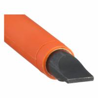 KLEIN TOOLS Insulated Slotted Screwdriver: Induction Hardened Steel, 5/16 in Tip Size, Long Lg (MPN 602-7-INS). Key specifications — attr1205183: 5/16 in; attr1205186: Cushion; attr1205189: KLEIN TOOLS.