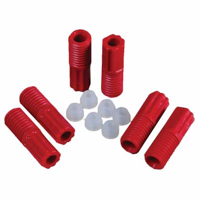 JUSTRITE Compression Fittings: Ethylene Tetrafluoroethylene - Compression Fittings for HPLC Waste Cans