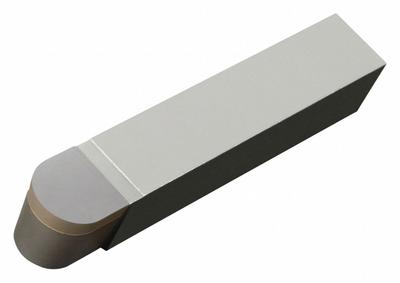 MICRO 100 Single-Point Tool Bit: FRT Tool Bit Style, 3/8 in Shank Wd, 3/8 in Shank Ht - Brazed-Tip Lathe Tool Bits