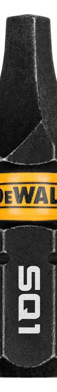 DEWALT Driver Bit: Screwdriver Bit, #1 Bit Size, S1 Bit Industry Size, Std, 1 in Overall Lg, 3 PK (MPN DWAF1SQ1IR3). Key specifications — attr1119721: Standard; attr1119722: DEWALT; attr1119715: S2 Steel; attr1119719: Hex; attr1202622: #1.