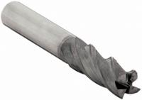 OSG Square End Mill: Carbide, WXL Coated, 4 Flute, 14 mm Mill Dia, 40 mm LOC, 100 mm OAL (MPN 37420020)