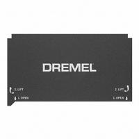 DREMEL 3D Printer Flexible Build Sheet: For Use w/ 3D40-FLX, 3 PK (MPN BT40-FLX-01). Key specifications — Brand: DREMEL; Manufacturer Part Number: BT40-FLX-01; Product Type: Build Sheets; For Use with Mfr Model Number: 3D40-FLX.