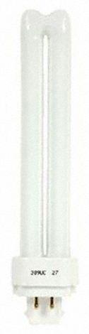 GE LAMPS Compact Fluorescent Bulb: 4-Pin (G24q-1), T4, Fluorescent, 3000K, 900 lm Light Output (MPN F13DBX/830/ECO4P). Key specifications — Brand: GE LAMPS; Bulb Designation: F13DBX/830/ECO4P; Dimmable: Yes; Color Temperature: 3000K.