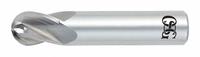 OSG Ball End Mill: Carbide, TiCN Coated, 4 Flute, 1/8" Mill Dia, 1/4" LOC, 1-1/2" OAL (MPN 414-1250-BN08)