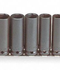 PROTO Impact Socket Set: 3/8 in Drive Size, Small Set (0-50 pieces) Set Size, 19 Pieces, Black Oxide (MPN J72216). Key specifications — attr1204251: PROTO; attr1215453: 3/8 in; attr1215454: 6 mm to 24 mm.