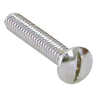 APPROVED VENDOR Screw for Face Plate: Brass, Chrome-Plated, 100 PK (MPN 35267). Key specifications — Color: Silver; Material: Brass.
