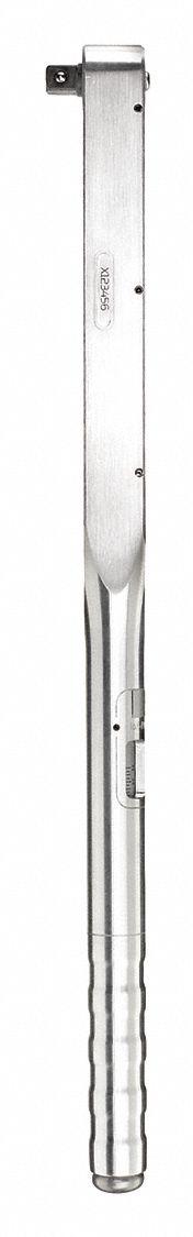 GEDORE Micrometer Torque Wrench: Foot-Pound/Newton-Meter, 1/2 in Drive Size, 40 N-m to 200 N-m, Std (MPN 8578-00). Key specifications — attr424280: Tether Capable; attr310060: Yes; attr310057: 40 N-m to 200 N-m; attr324948: GEDORE.