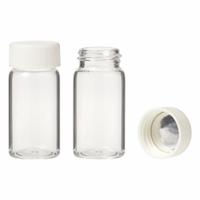 UNITED SCIENTIFIC SUPPLIES INC Glass Vials & Ampules: 20 mL, A, Includes Closure, Urea, Round (MPN UNSCVL008). Key specifications — Closure Liner Material: Foil/Metal Cork; Body Color: Colorless; Screw Closure Size: 22-400; Brand: UNITED SCIENTIFIC SUPPLIES INC; Bottom Shape: Round; Self-Standing: Self-Standing.