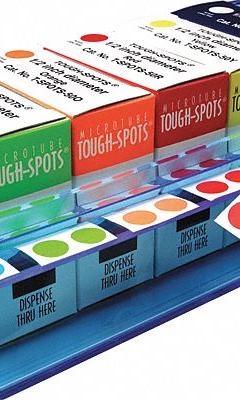 Label Station: Polymethyl Methacrylate, 11 in Overall Lg, 3 1/2 in Overall Thick, Blue (MPN HS23460). Key specifications — Brand: HEATHROW SCIENTIFIC; Product Type: Label Station; Color: Blue; Material: Polymethyl Methacrylate.