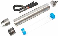 AMS Core Sampler with Core and Auger Tip: Stainless Steel, 5/8 in Connection Size, 2 in Overall Dia (MPN 403.27). Key specifications — Material: Stainless Steel; Connection Type: Threaded; Includes: Liner; Brand: AMS.